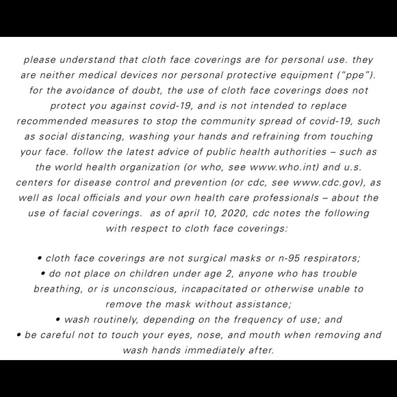 NWOT Ariana Grande Positions Face Mask - Picture 2 of 2